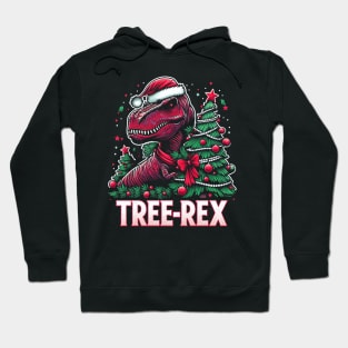 "Tree-Rex" Funny Christmas Hoodie